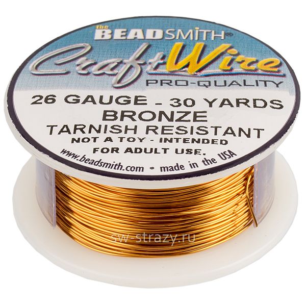 Проволока Craft wire Bronze (26GA-30Y)