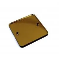 Зеркала акриловые пришивные (квадрат) золото Зеркала акриловые пришивные (квадрат) золото