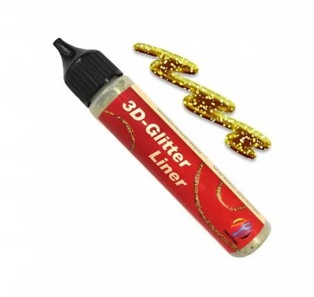 Glitter 3D Liner 28 ml Gold