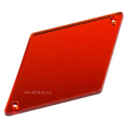 Зеркала акриловые пришивные (ромб) красный Зеркала акриловые пришивные (ромб) красный