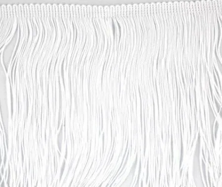 Бахрома белая