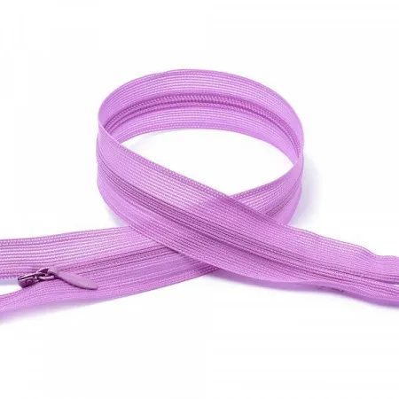 Молния потайная н\р св.сиреневый F172 50 см Молния потайная н\р св.сиреневый F172 50 см