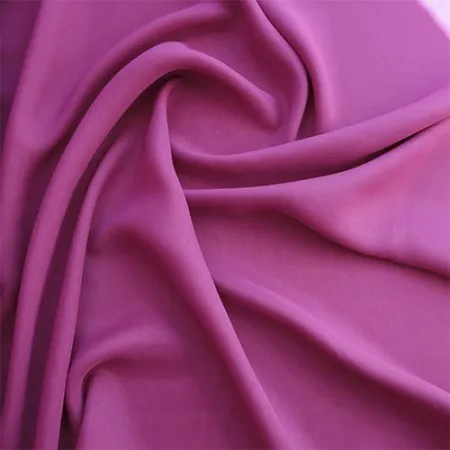 Креп-шифон 143 бордово-красный