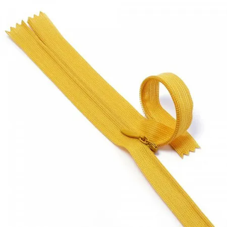 Молния потайная н\р горчица F123 50 см