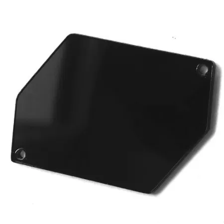 Зеркала акриловые пришивные (шестиугольник) черный