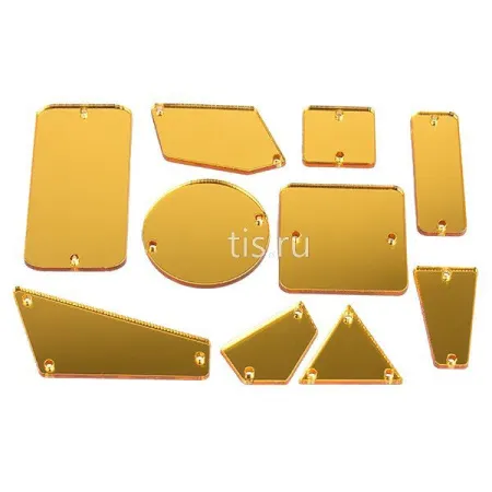 Набор зеркал акриловых пришивных 30 шт (Aurum)