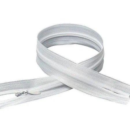Молния потайная н\р белый F101 50 см