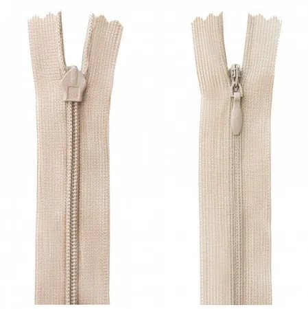 Молния потайная н\р бежевая F278 50 см Молния потайная н\р бежевая F278 50 см