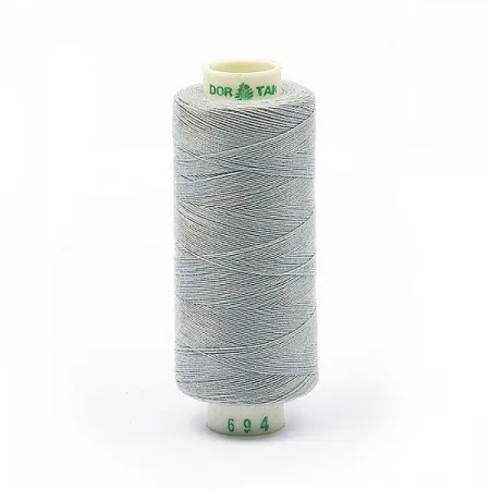 Нитки бытовые Dor Tak 40\2 цв. 694 серый 366м 100% п\э
