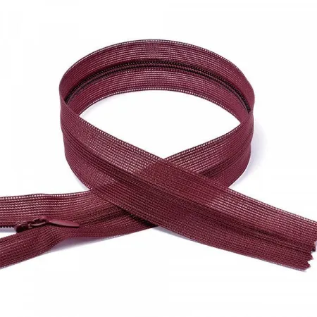 Молния потайная н\р т.бордовый F179 50 см Молния потайная н\р т.бордовый F179 50 см