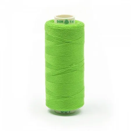 Нитки бытовые Dor Tak 40\2 цв. 351 зеленый 366м 100% п\э