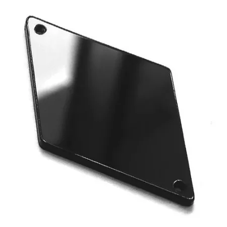 Зеркала акриловые пришивные (ромб) черный