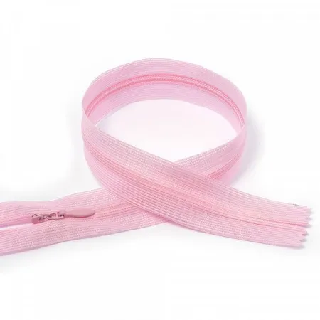 Молния потайная н\р св.розовый F134 50 см Молния потайная н\р св.розовый F134 50 см