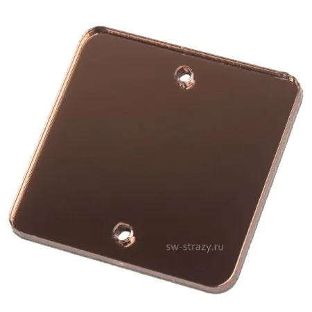 Зеркала акриловые пришивные (квадрат) Antique Pink