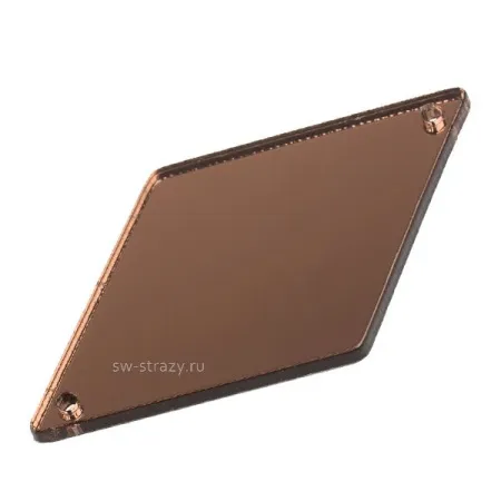 Зеркала акриловые пришивные (ромб) Antique Pink