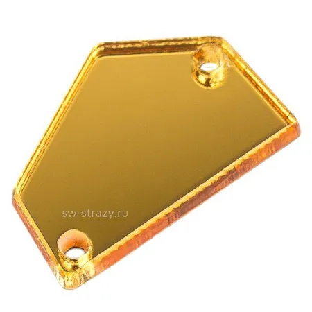 Зеркала акриловые пришивные (пятиугольник) Aurum