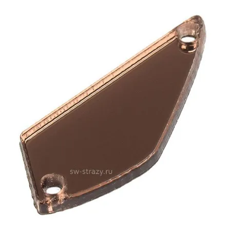 Зеркала акриловые пришивные (долька) Antique Pink