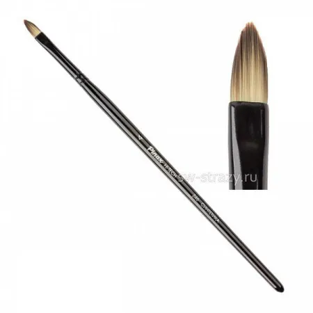 Кисть Pinax Artists HI TECH Плоскоовальная