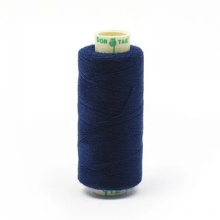 Нитки бытовые Dor Tak 40\2 цв. 413 синий 366м 100% п\э
